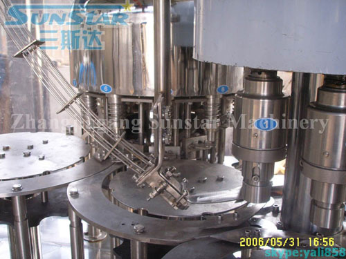 CGF16-12-6 Rinser-Filler-Capper 3in1 Unit For Water