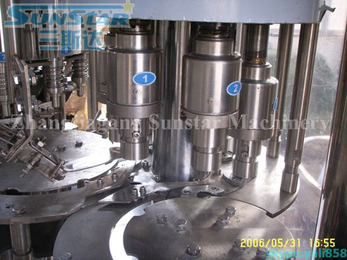 CGF16-12-6 Rinser-Filler-Capper 3in1 Unit For Water