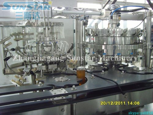Beer Washing Filling Seaming 3in1 of Aluminium/PET Can