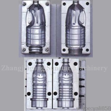 Water bottle blow mould and oil bottle mould: